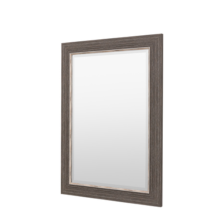 Richmond Rectangle Mirror Pewter 1070x770mm