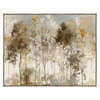Obraz w ramie „Copper Frost” – złoty, 92,5 × 3 × 72,5 cm