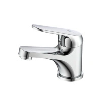 Bateria umywalkowa stojąca, chrom