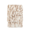 Deco Luxe Ruched Faux Fur Throw 1300x1700mm