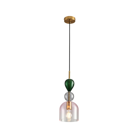 Lampa wisząca PASTELLO PINK kolorowa 15 cm