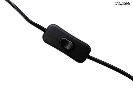 MOOSEE lampa stołowa UOMO 35 czarna