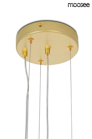 MOOSEE lampa wisząca SESTO złota