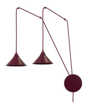 ABRAMO 2 BURGUNDY