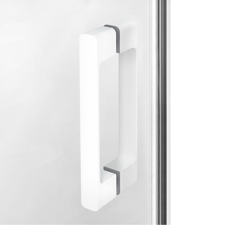 KABINA PRIME WHITE PROSTOKĄTNA PRZYŚCIENNA P 100x90x200 CZYSTE 6mm ACTIVE SHIELD