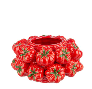 BIZZOTTO wazon GAZPACHO 26 czerwony