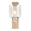 LAMPA ŚCIENNA KINKIET ZŁOTY MANHATTAN W1