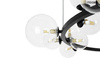 MOOSEE lampa wisząca ALURE 120 czarna