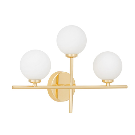 LAMPA ŚCIENNA KINKIET NOWOCZESNY ZŁOTY MARSIADA TRIO NEO