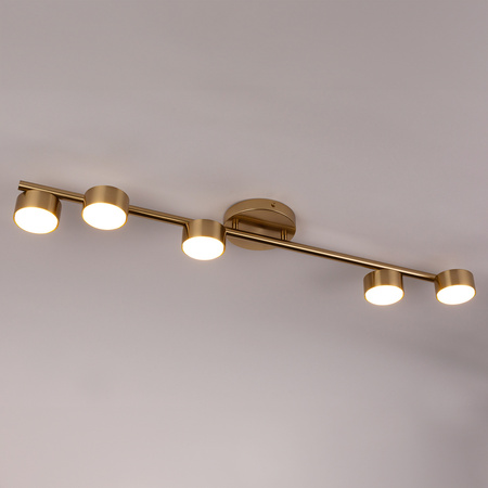 PUNTO 5 plafon złoty szczotkowany