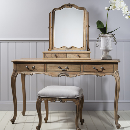 Elegancka toaletka Weathered 1260 x 450 x 760 mm