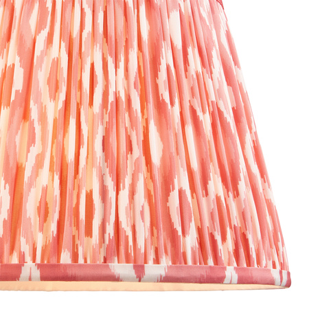 Ikat Shade Coral Pink Fabric 240x250x350mm