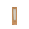 Tapered Dinner Candles White (8pk) 20x20x250mm
