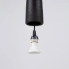 Lampa wisząca ELECTRA czarna beton