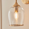 Ashcroft Wall Light Brushed Aged Brass