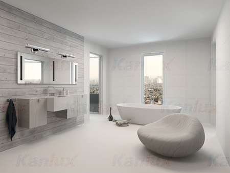 ASTEN oświetlenie LED, ścienne, 12W, 600x110mm, IP44, chrom