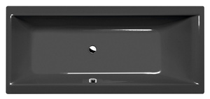 CLEO wanna prostokątna 180x80x48cm, szary