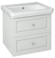 VIOLETA szafka umywalkowa 53,5x52x42,5cm, biały półpołysk