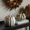 Ceramic Pumpkin Natural 200x200x180mm