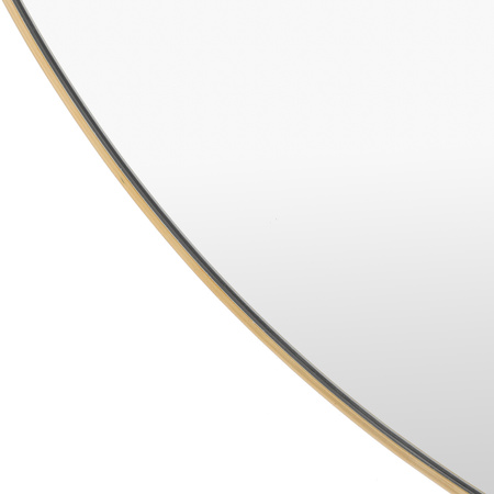 Highline Round Mirror Brass 750x20x750mm