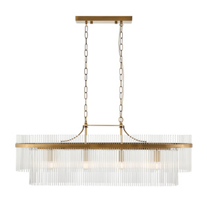 Marietta 4 Pendant Light Antique Brass