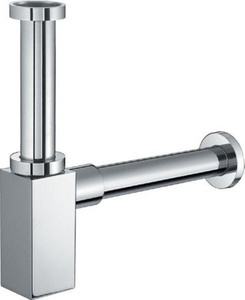 Syfon umywalkowy 5/4", odpływ 32mm, chrom