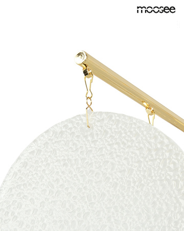MOOSEE lampa wisząca SUONO 80 złota