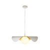 Lampa wisząca ENZO 40 cm - biało złota