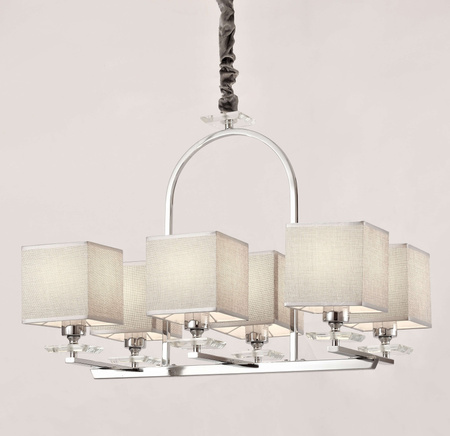 LAMPA WISZĄCA CHROMOWANA LINIANO W6