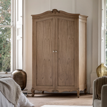 Chic 2 Door Wardrobe Weathered 2050x1190x650mm