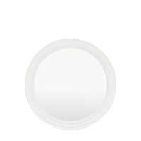 Shoreline Round Mirror White 800x30x800mm