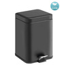 ARGENTA kosz na śmieci 5l, Soft Close , czarny mat