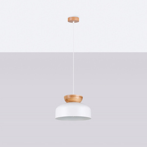 Lampa wisząca MARION biała