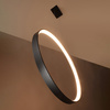 Lampa wisząca RIO 55 czarny LED 3000K