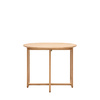 Craft Folding Dining Table Natural 1000x1000x750mm