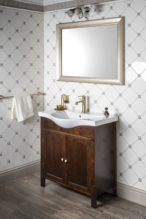 ZARA 80 umywalka meblowa 79,5x46cm, biała