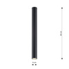 TECNO 1XL BLACK oprawa oświetleniowa