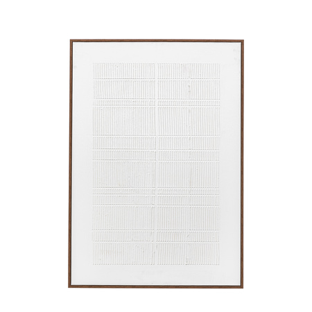 Obraz w ramie „Echo” – naturalny, 70 × 3 × 100 cm