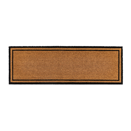 Elegancka podwójna wycieraczka z włókna kokosowego 400 x 1200 mm