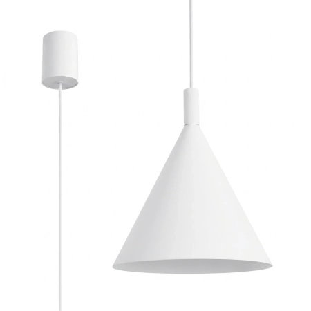 Lampa wisząca NOX 25 biała