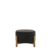 Tindon Footstool Alaska Graphite 450x380x360mm