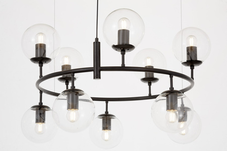 NOWOCZESNA LAMPA WISZĄCA CZARNA CEREDO NEO W10