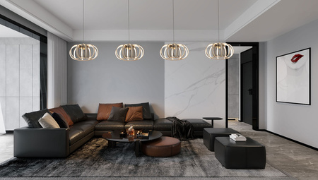 7033-413 Lampa wisząca czwórka SALO