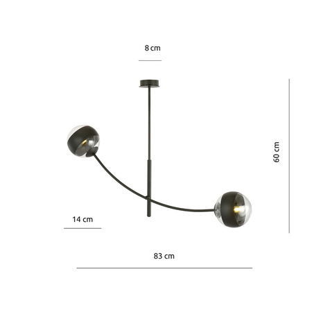 HUNTER 2 BLACK/STRIPE