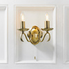 Bernice Wall Light Antique Brass