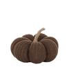 Autumn Knitted Pumpkin Brown 170x80mm