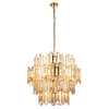Viviana 15 Pendant Light Gold/Champagne Crystal