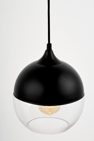 LAMPA WISZĄCA LOFT INDUSTRIALNA CZARNA ALBION NEW