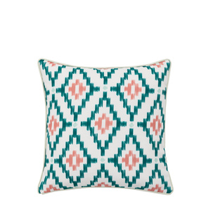 Aroha Geo Printed Cushion Apricot 450x450mm
