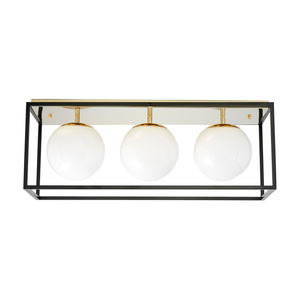 NOWOCZESNA LAMPA SUFITOWA ZŁOTY PLAFON MALDINI W3